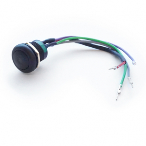 [1389361] Button / Switch steering wheel Yellow with cable